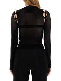 Off-white - Off White Top A Net - Woman-&gt;Clothing-&gt;Tops