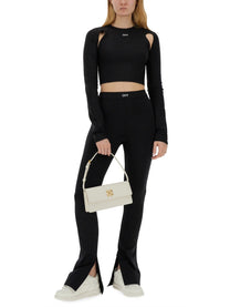 Off-white - Off White Tops With Logo - Woman-&gt;Clothing-&gt;Tops