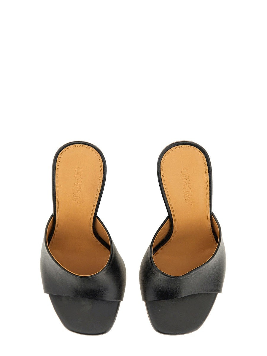 Off-white - Off White Mule ’Jug’ - Woman-&gt;FOOTWEAR-&gt;WEDGES