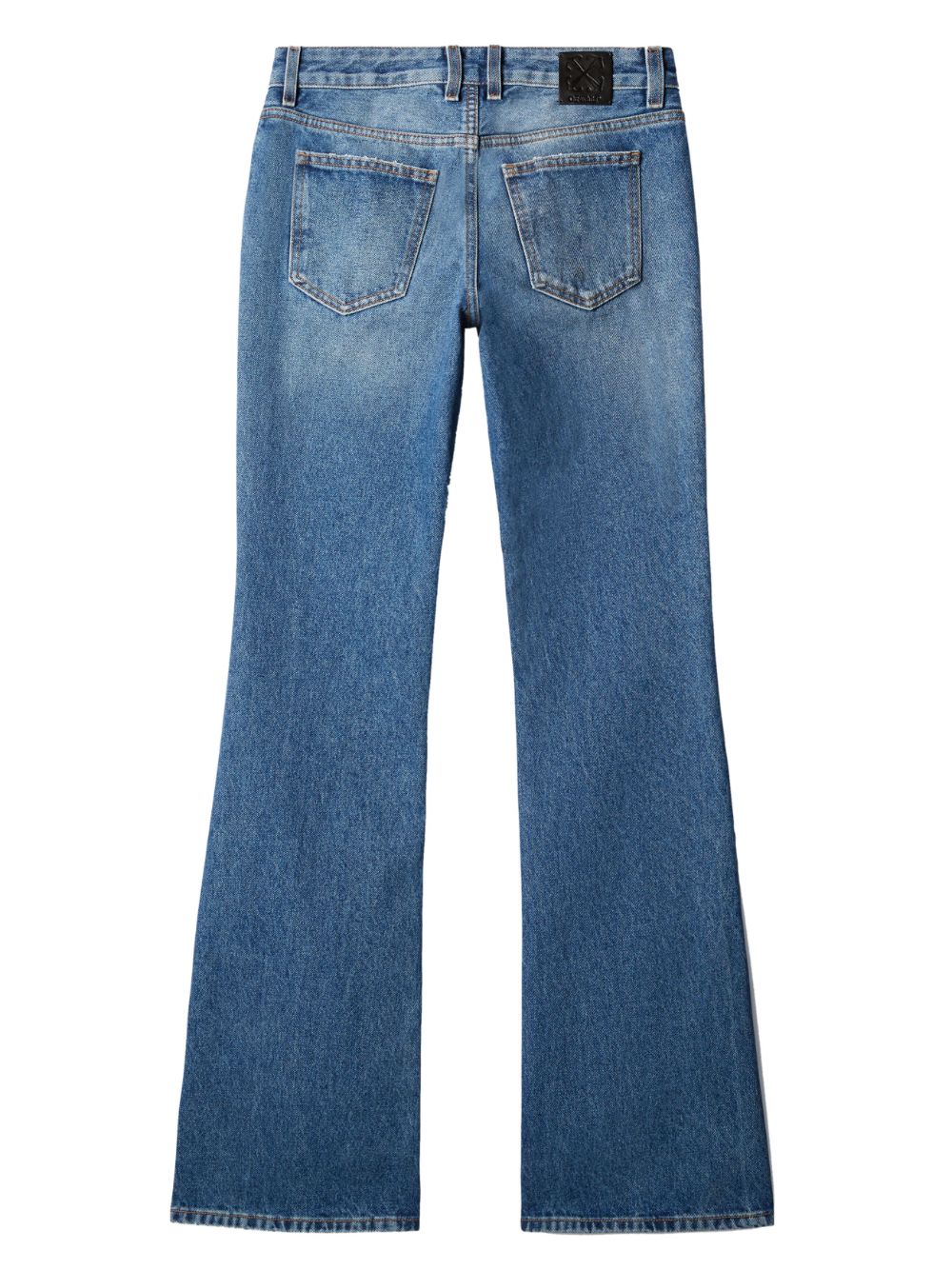 Off White - Off White Mid-rise flared jeans - Jeans