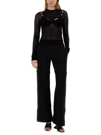 Off-white - Off White Top A Net - Woman-&gt;Clothing-&gt;Tops