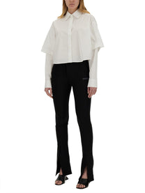 Off-white - Off White Poplin Shirt - Woman-&gt;Clothing-&gt;shirts