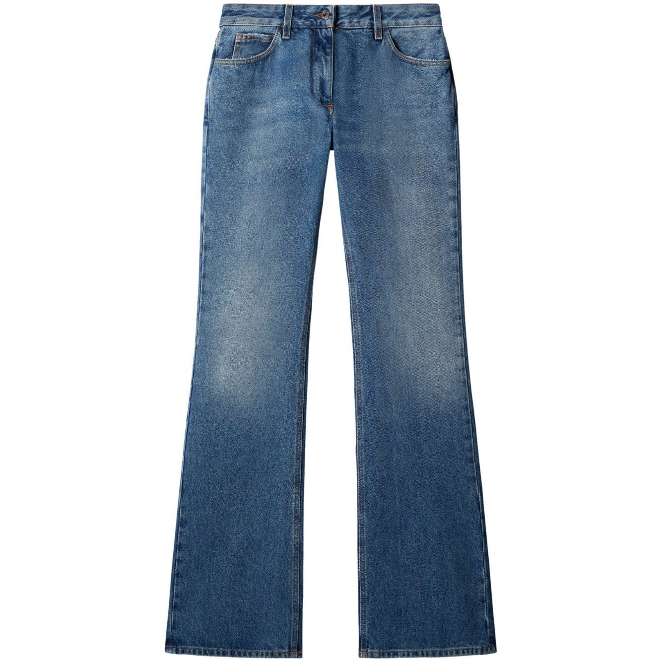 Off White - Off White Mid-rise flared jeans - Jeans