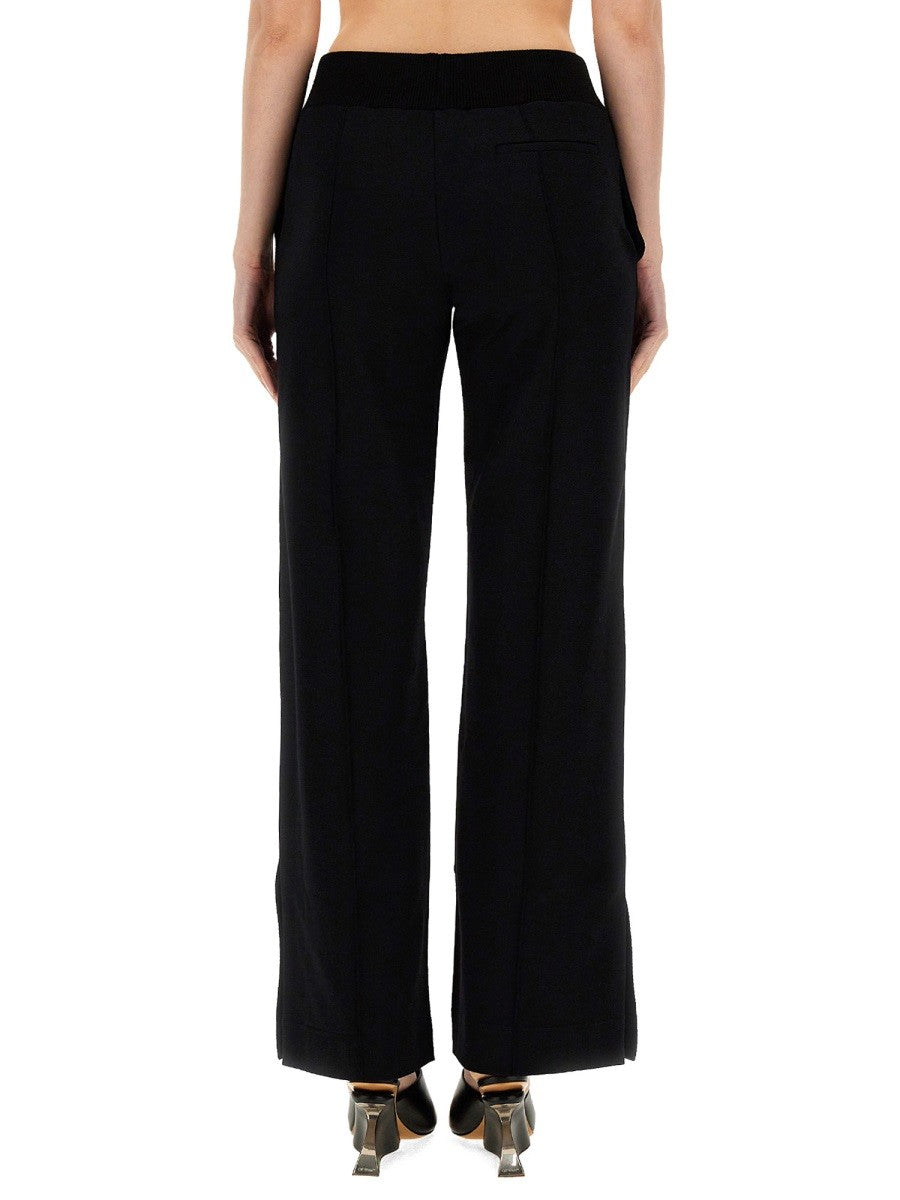 Off-white - Off White Wide Leg Pants - Women’s Pants