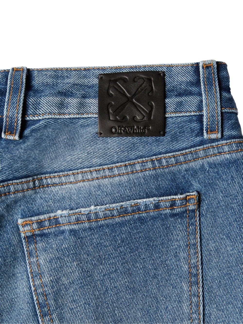 Off White - Off White Mid-rise flared jeans - Jeans