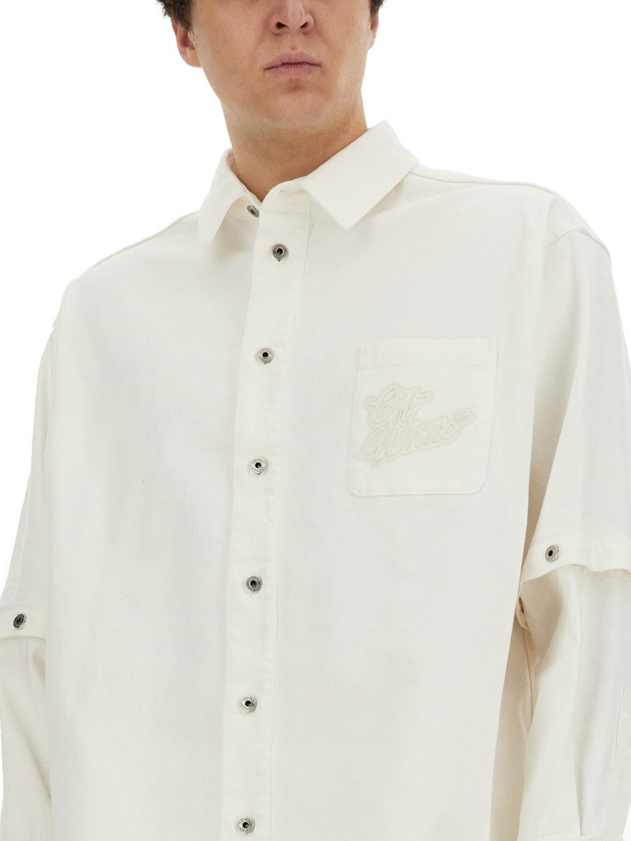 Off-white - Off White 90’s Jacket Shirt - Men’s Tops