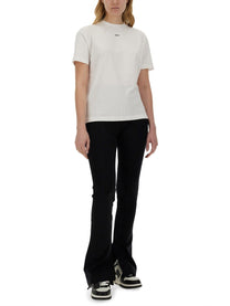 Off-white - Off White T Shirt With Logo - Woman-&gt;Clothing-&gt;t-shirts