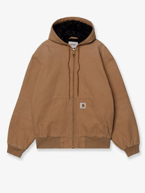Carhartt Wip Men's Og Active Canvas Jacket Brown