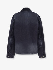 Carhartt Wip Men's OG Arcan Black Denim Jacket Black
