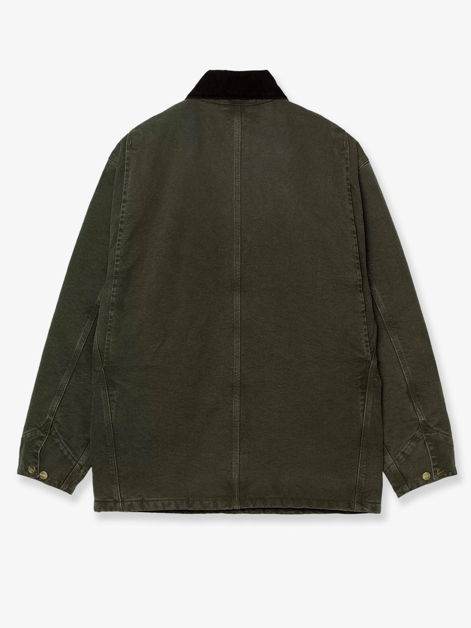 Carhartt Wip Men's OG Chore Coat Padded Jacket in Organic Cotton Black