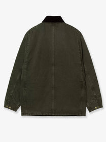 Carhartt Wip Men's OG Chore Coat Padded Jacket in Organic Cotton Black