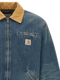 Carhartt Wip OG Detroit Jacket Blue, view 3