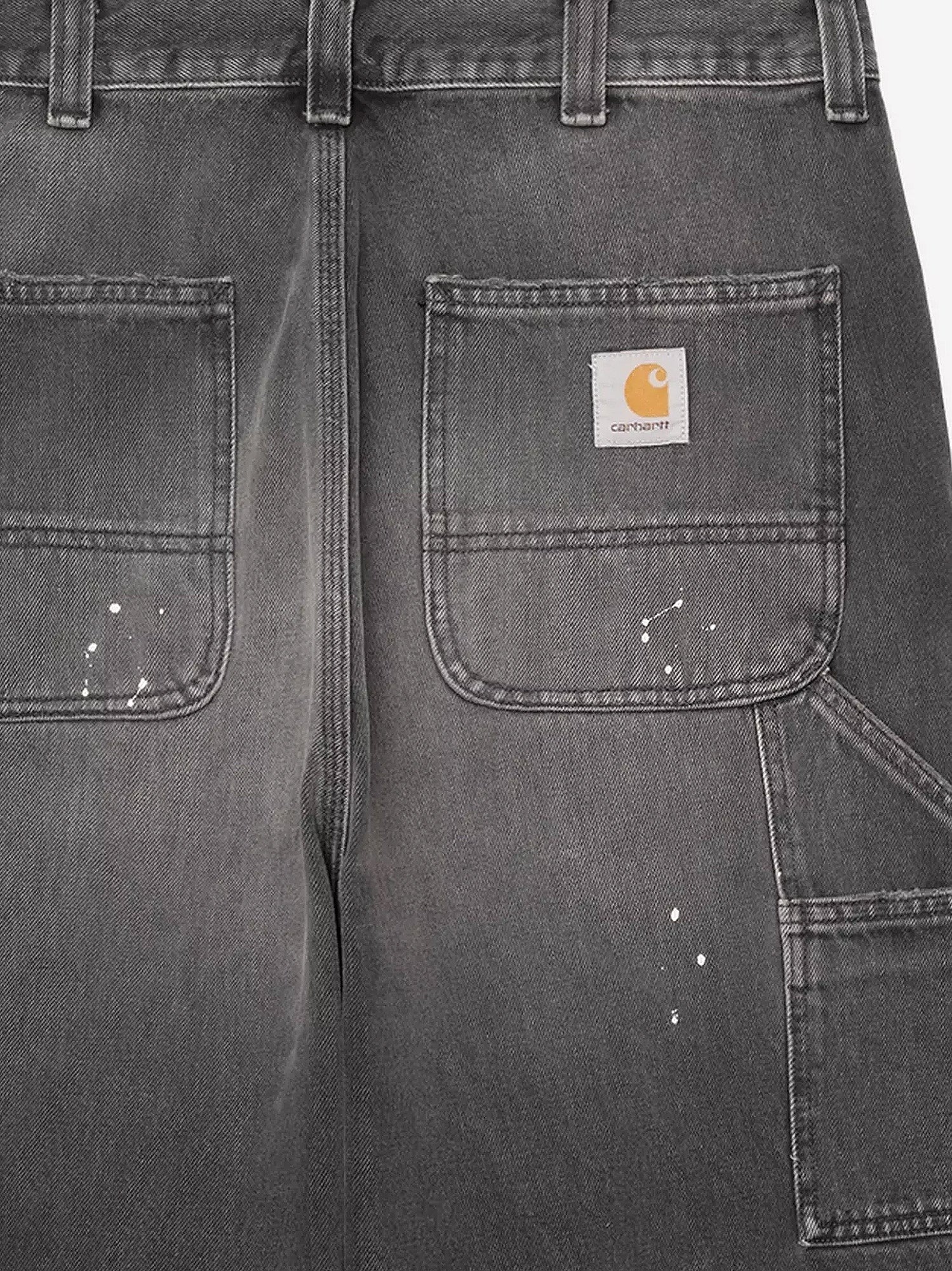 Carhartt Wip Men's Og Single Knee Cargo Denim Jeans Black
