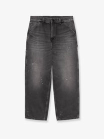 Carhartt Wip Men's Og Single Knee Cargo Denim Jeans Black