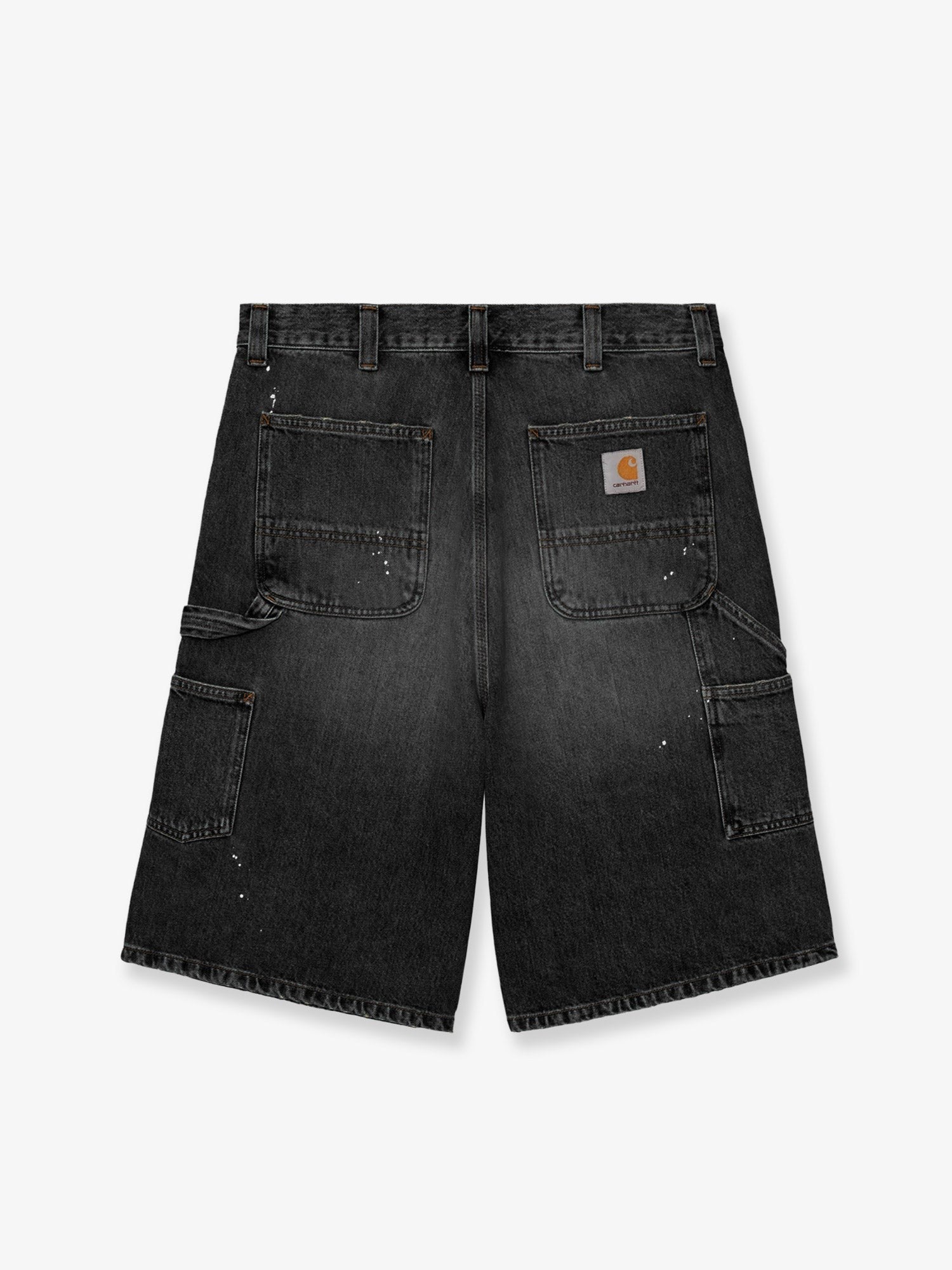 Carhartt Wip Men's OG Single Knee Short in Black Denim Black