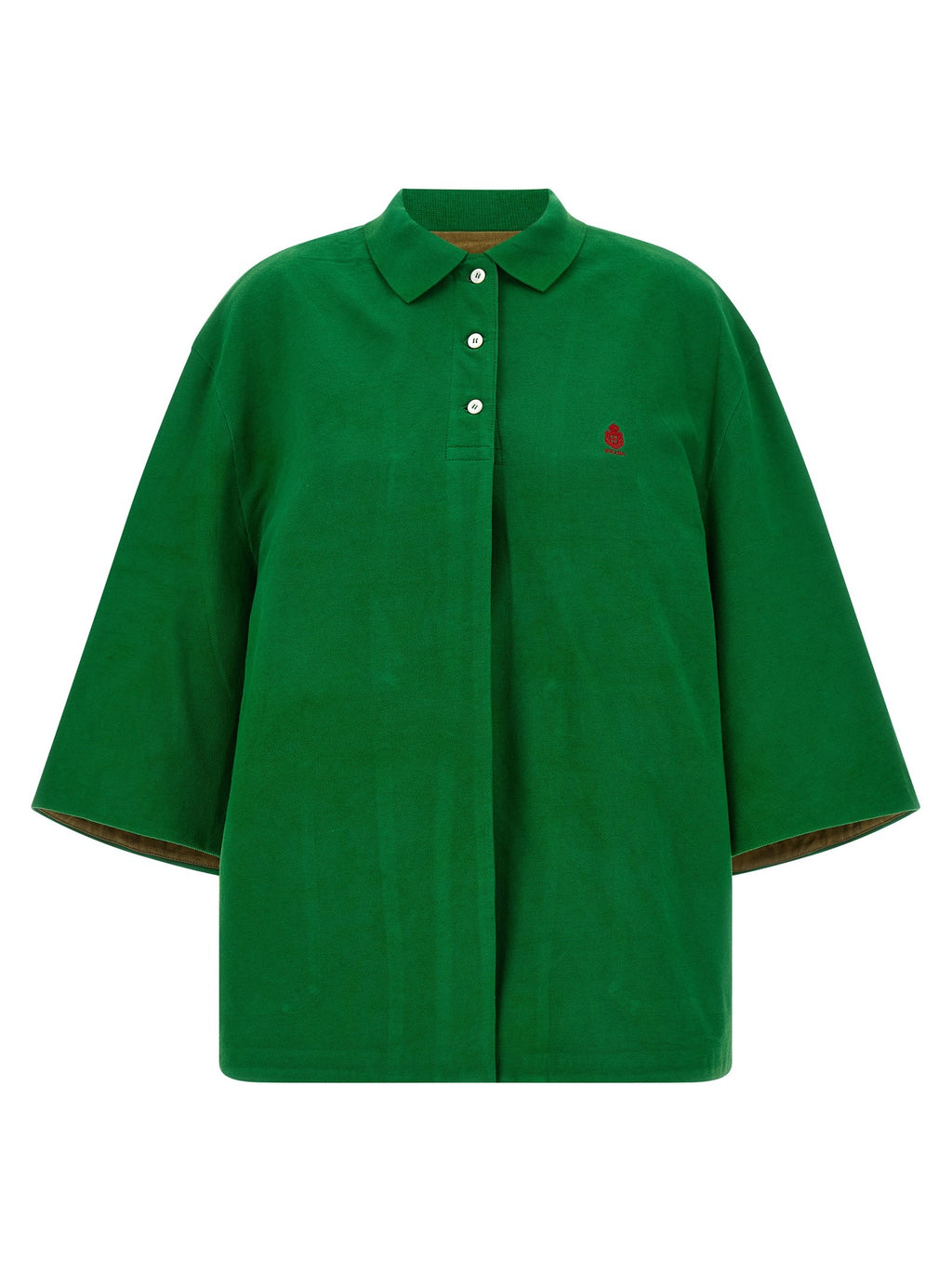 PRADA Old Piquet Blouson Green