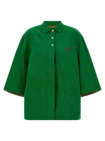 PRADA Old Piquet Blouson Green