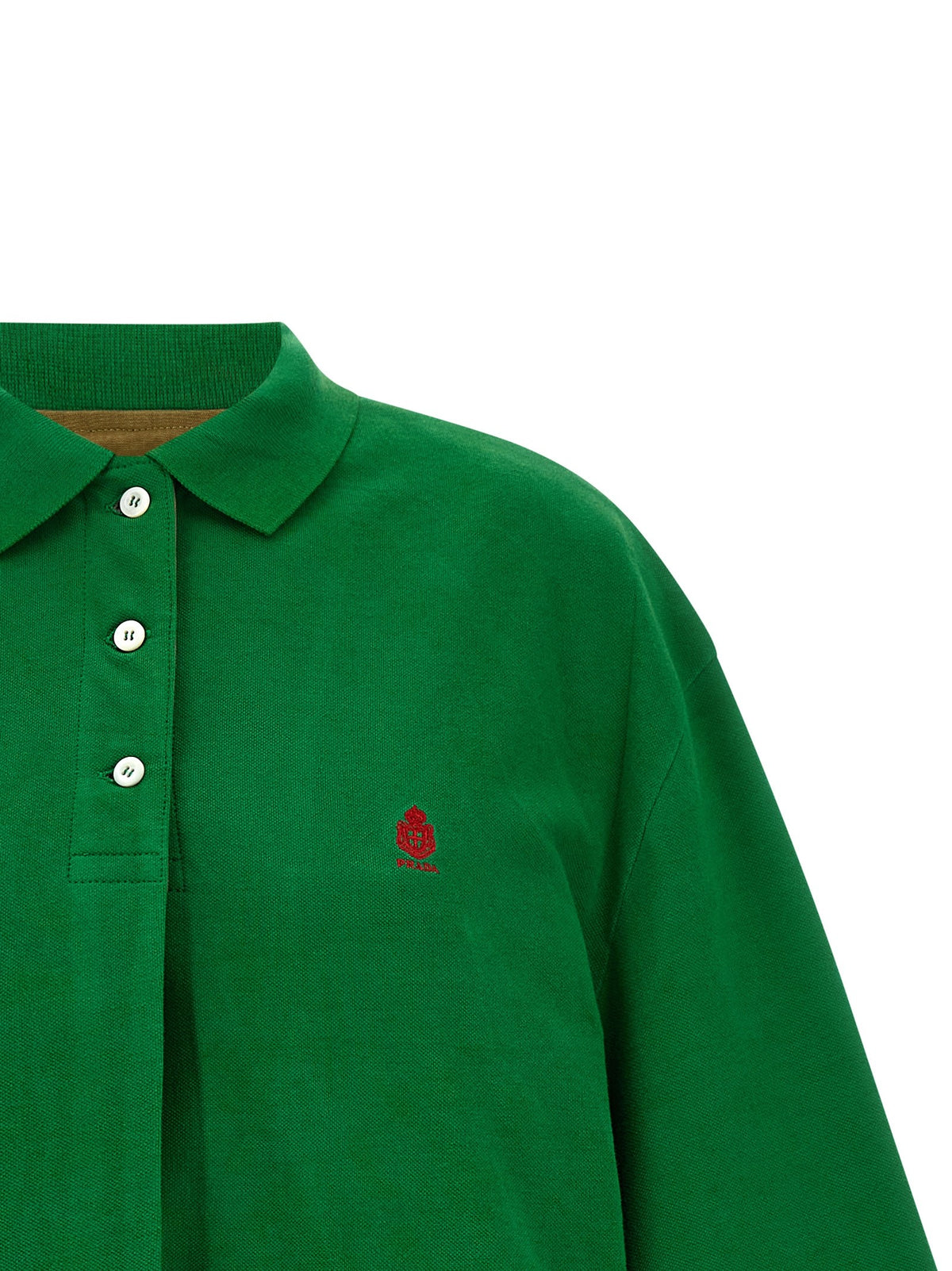 PRADA Old Piquet Blouson Green