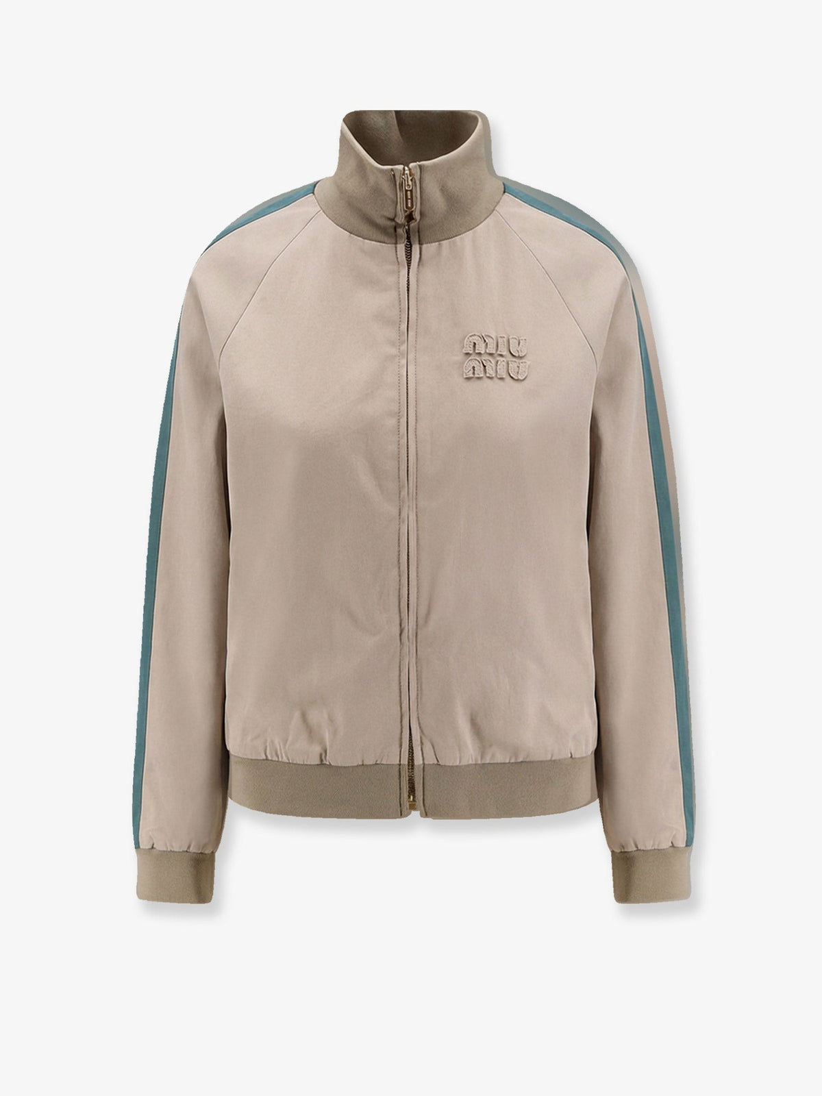 Miu Miu Women's Old Twill Jacket Green