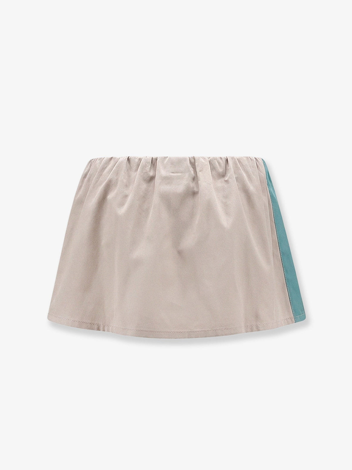 Miu Miu Women's Old Twill Mini Skirt Green, view 4