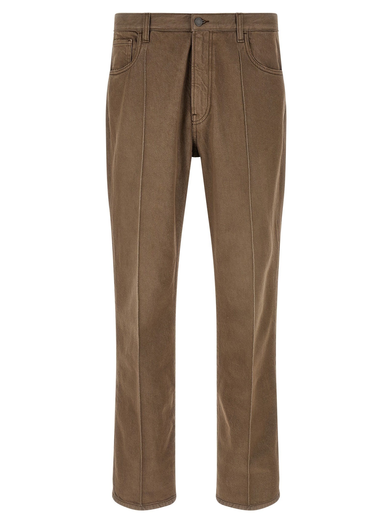 PRADA Old Wash Jeans Brown