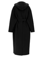 Sportmax Olmo Coat Black, view 3