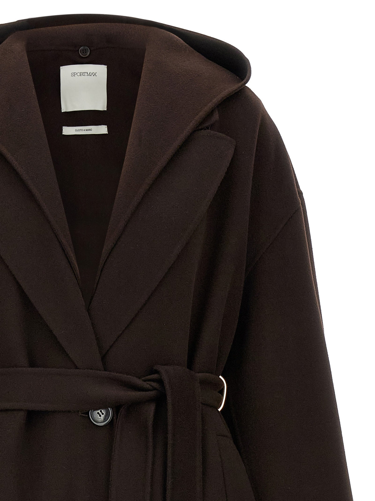 Sportmax Olmo Coat Brown
