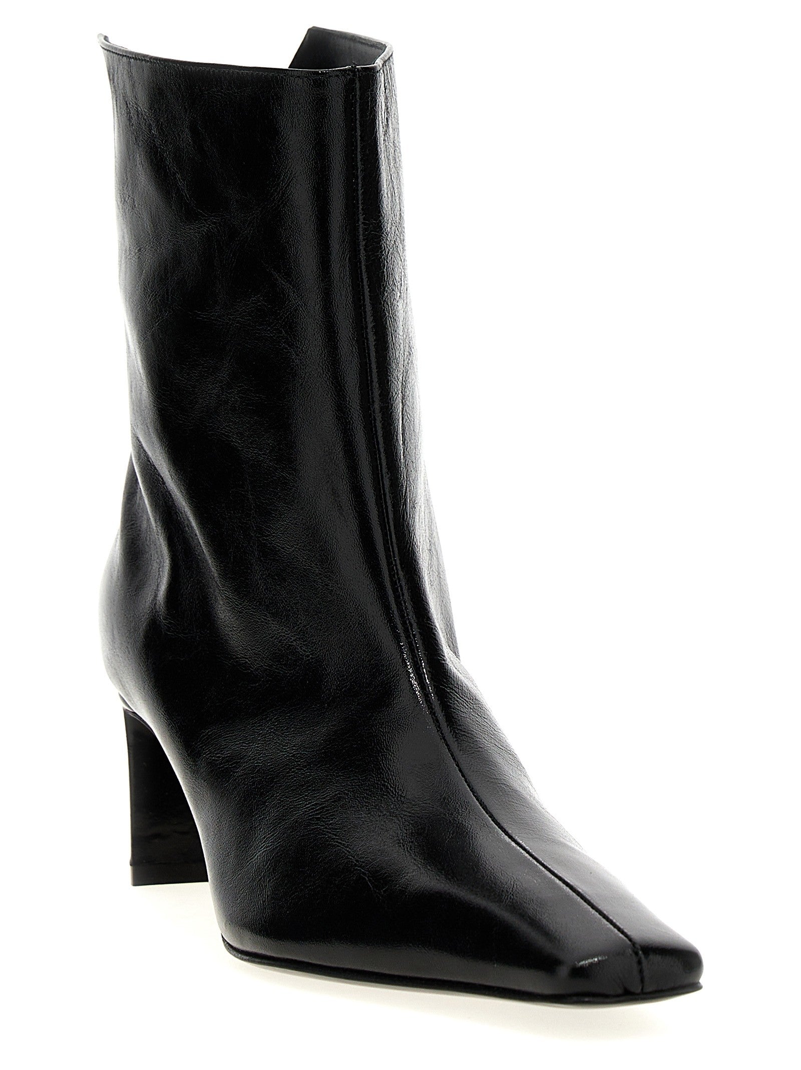 Khaite Ona Ankle Boots Black