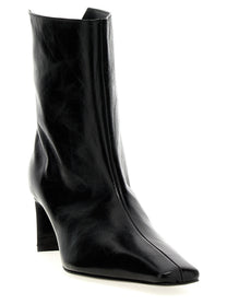 Khaite Ona Ankle Boots Black