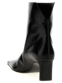 Khaite Ona Ankle Boots Black