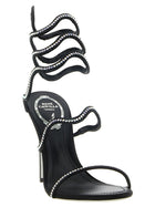 Rene Caovilla Onda Sandals Black