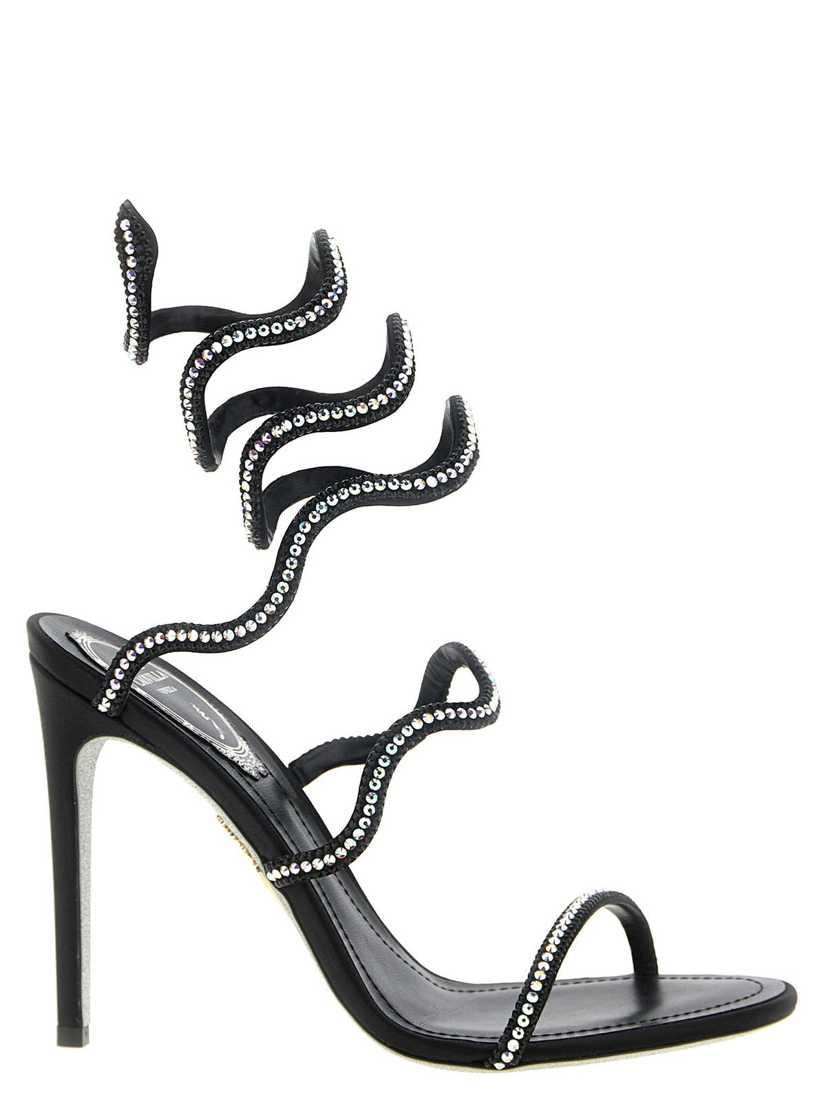 Rene Caovilla Onda Sandals Black