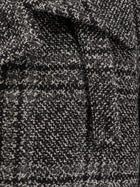 Balenciaga Women's One Layer Raglan Wool Coat Black, view 5