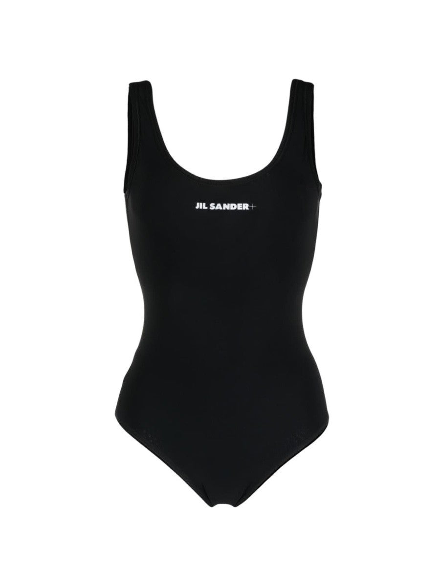 Jil Sander Women's One Piece Swimsuit Black