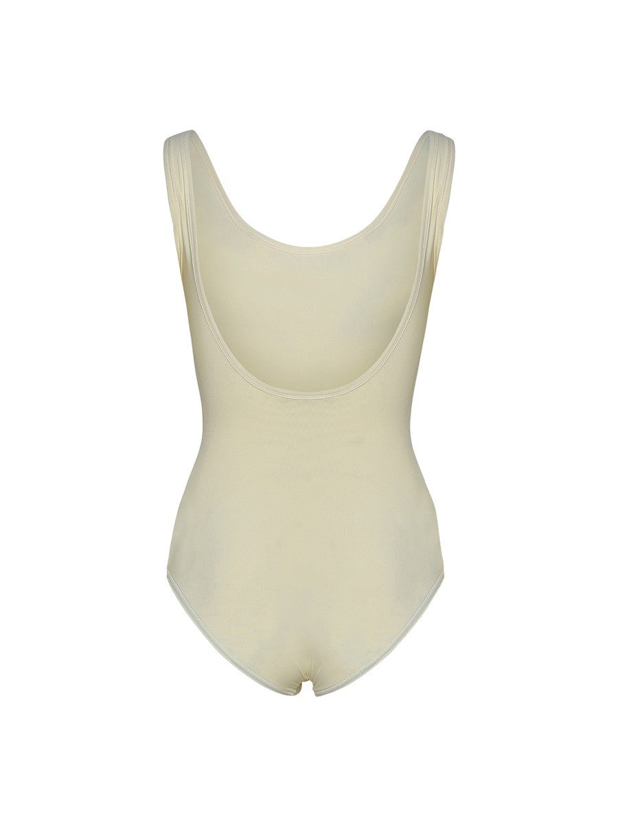One Piece Swimsuit With Logo