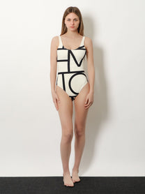 Toteme Women's One Piece Swimsuit Tofu