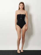 Toteme Women's One Piece Swimsuit Black, view 2