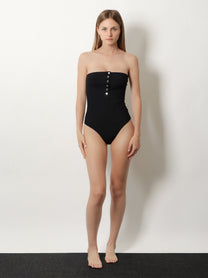 Toteme Women's One Piece Swimsuit Black