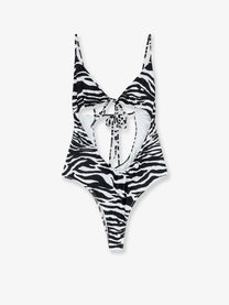 The Attico Women's One Piece Swimsuit Black