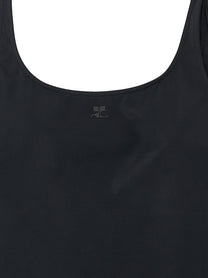 courrèges One Piece Swimsuit Black
