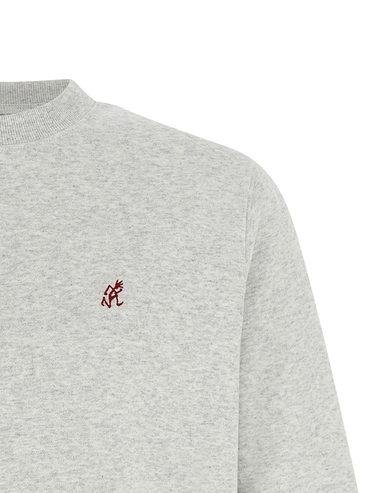Gramicci One Point Crew Sweatshirt Grey, view 3