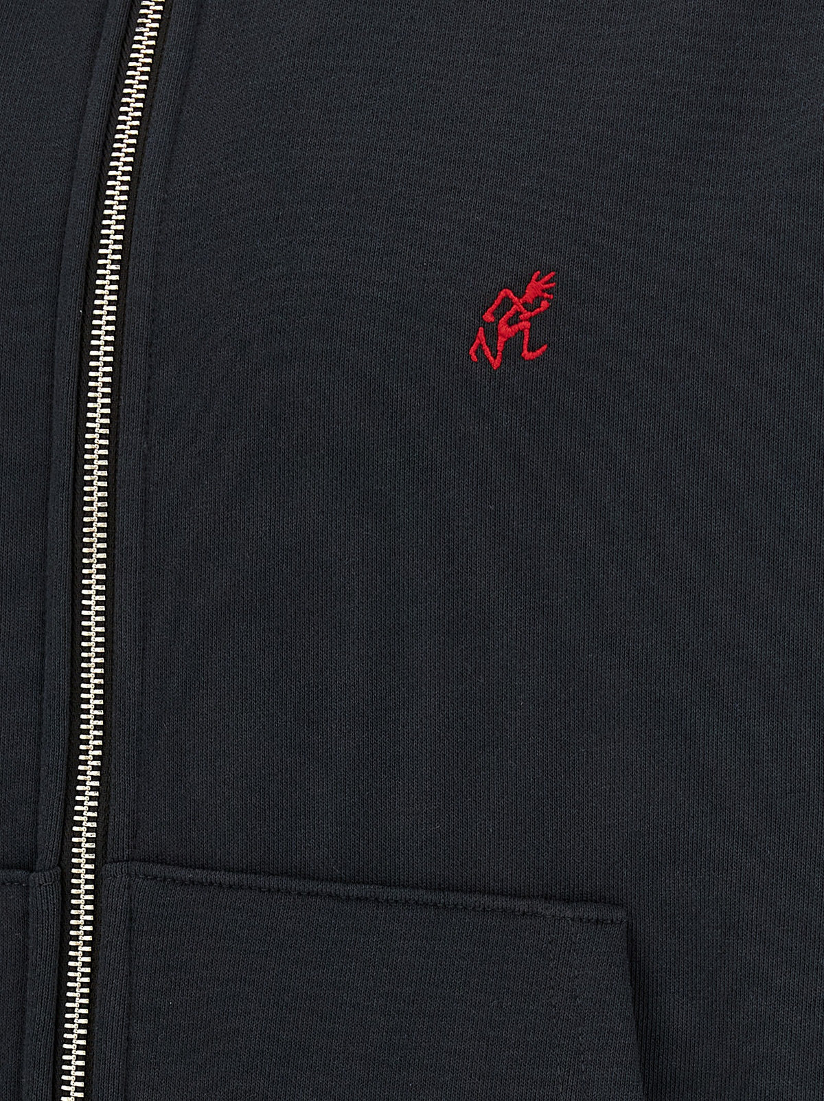 Gramicci One Point Hoodie Black, view 4