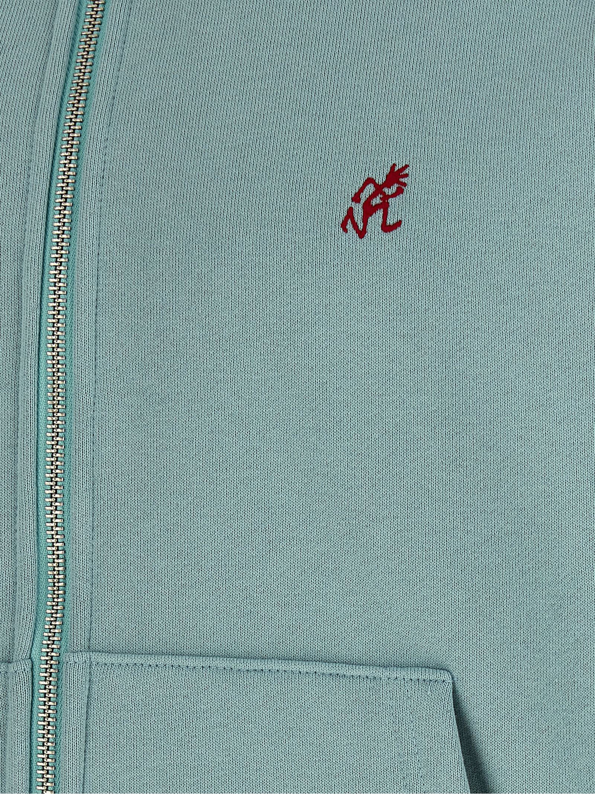 Gramicci One Point Hoodie Blue, view 4