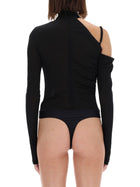 Versace Jeans Couture Women's One Shoulder Body Top Black