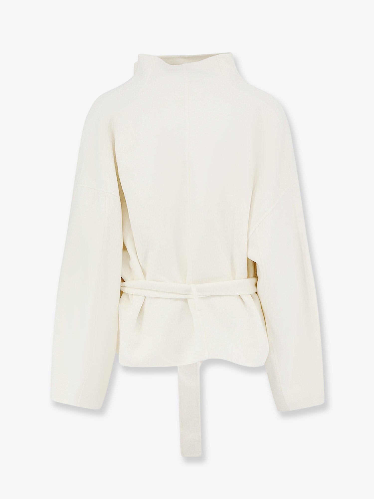 The Frankie Shop Women's Onelle Wool Blend Short Coat White
