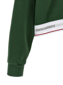 Dsquared2 Onion Hoodie Green