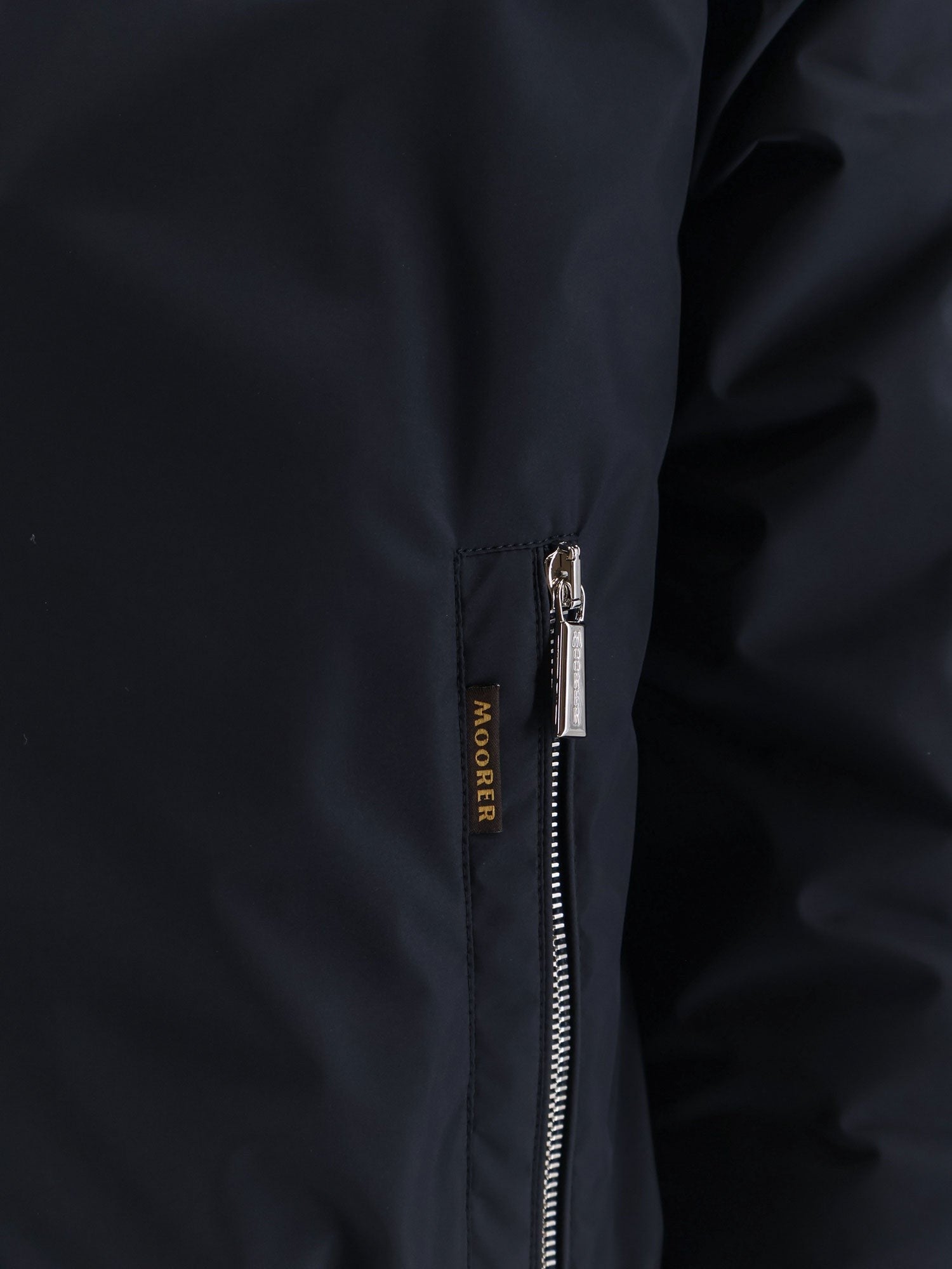 MooRER Men's Oniro Stp Waterproof Technical Fabric Jacket Blue