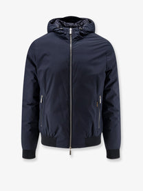 MooRER Men's Oniro Stp Waterproof Technical Fabric Jacket Blue