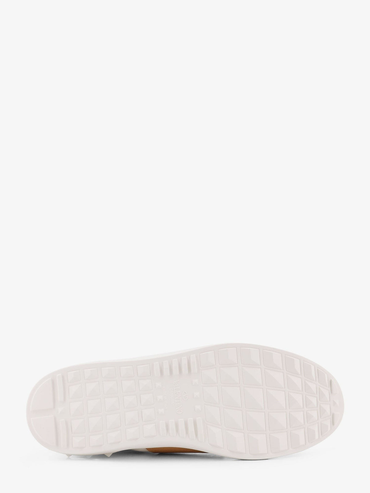 Valentino Men's Open Leather Sneakers White, view 4