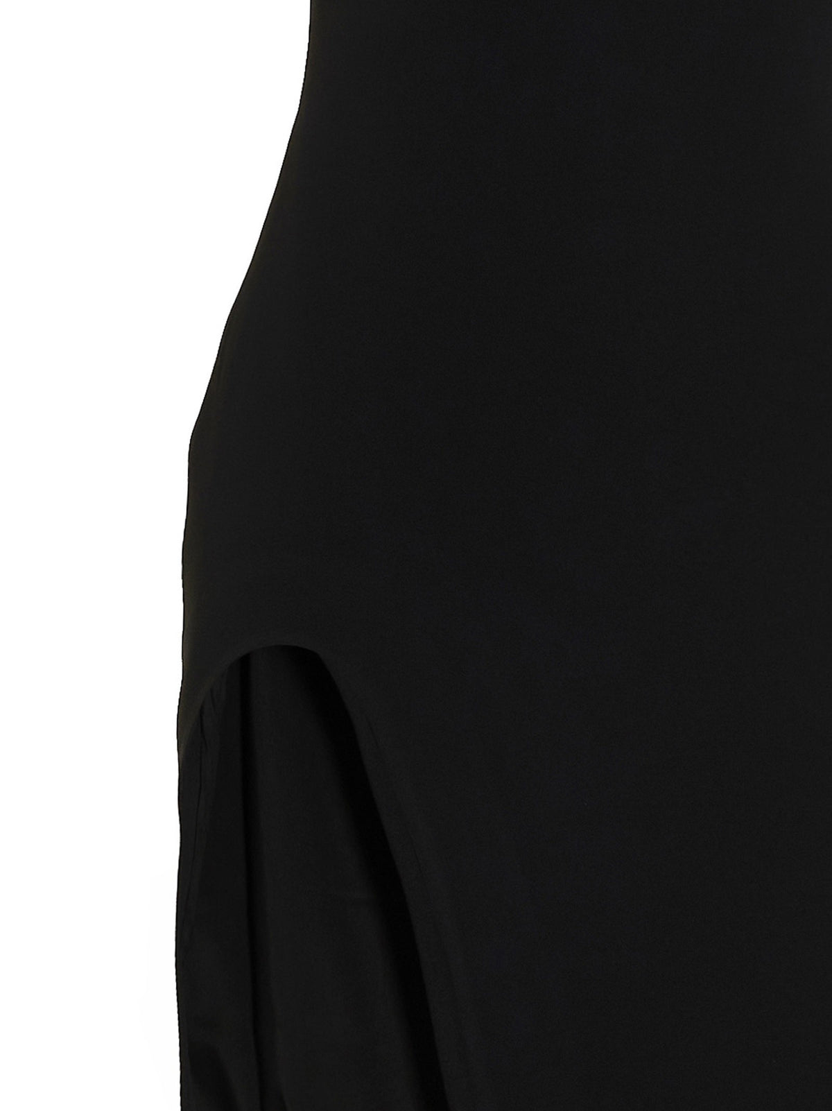 David Koma Open Leg Cami Dress Black, view 4